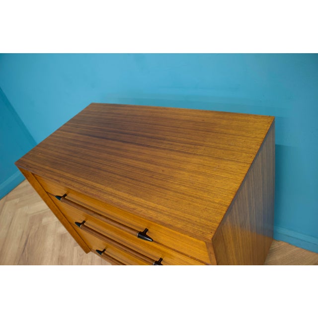 Mid-Century Teak Chest of Drawers from Lebus, 1960s For Sale - Image 9 of 11