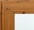 Contemporary Molded Pine Wood Framed Beveled Glass Mirror. Mirror plate: 17.5" H x 21.5" W; frame: 31" H x 35" W x 2" D....