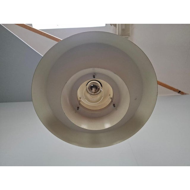 Vintage Danish Brass Pendant Light by Carl Thore for Granhaga, 1960s For Sale - Image 12 of 18