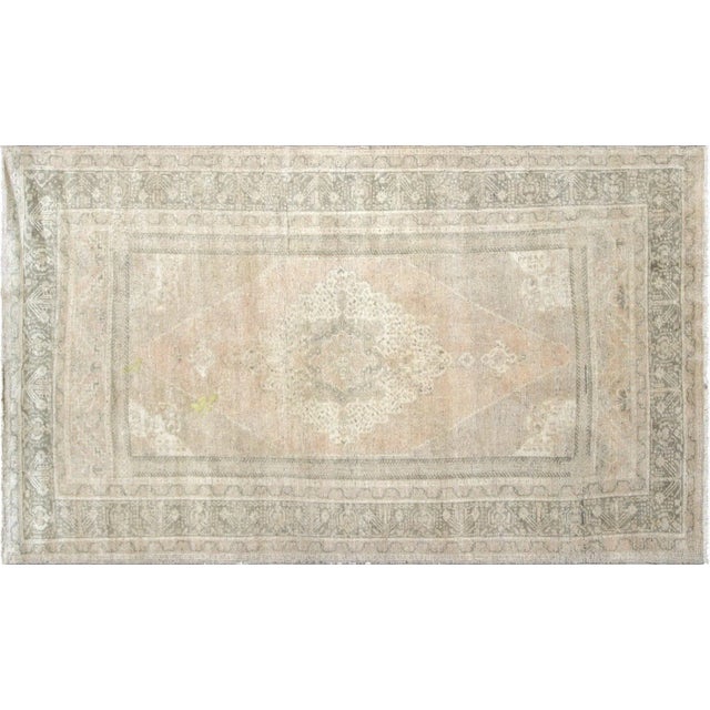 Textile 1960s Turkish Oushak Rug For Sale - Image 7 of 7