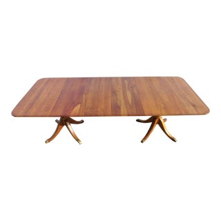 Traditional L.& j.g Stickley Fayetteville Cherry Valley Duncan Phyfe Dining Room Table For Sale