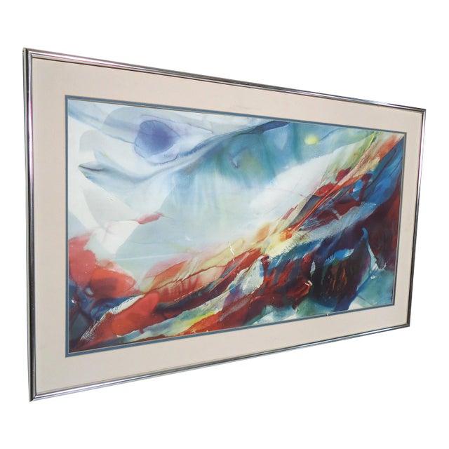 Vintage Modern Style Painting For Sale