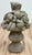 Vintage Concrete Garden Fruit Baskets Statues Urns, a Pair For Sale In Kansas City - Image 6 of 14