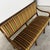 Directoire-Style Striped Walnut Bench, 19th Century For Sale - Image 5 of 8