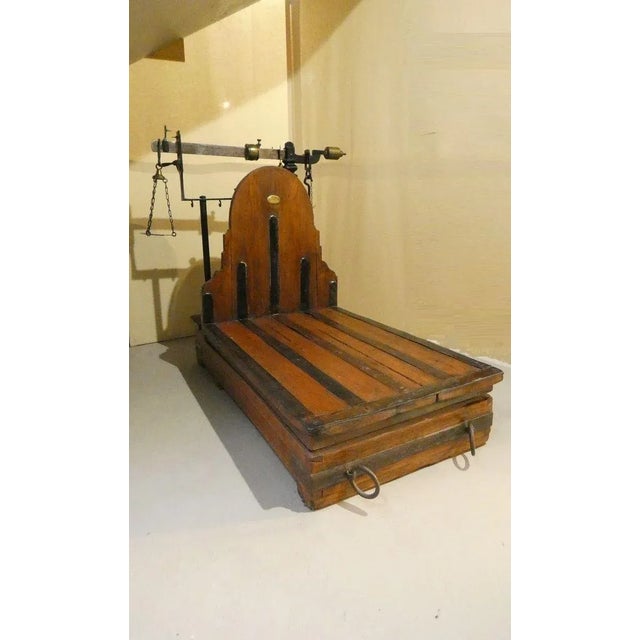 Libra Iron, Brass and Wood Bench by Leonardo Bertani, Italy, 1800s For Sale - Image 14 of 18