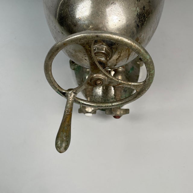 Vintage Italian Steel Soda Water Dispenser by Esperia, 1930s For Sale - Image 17 of 18