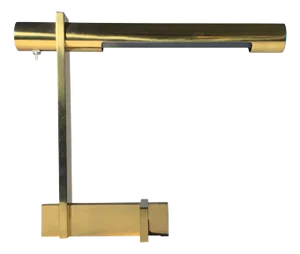 Casella Polished Brass Desk Lamp