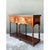 Vintage Double Sided Campaign Console Table For Sale - Image 10 of 12