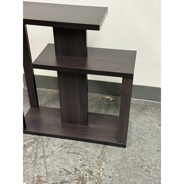 Modern Tiered Geometric Side Table For Sale - Image 10 of 12