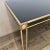 1980s Black Lacquered Credenza with Brass Details, 1980 For Sale - Image 5 of 12