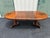 Late 20th Century Late 20th Century Rustic Double Pedestal Oak Extension Dining Table For Sale - Image 5 of 12