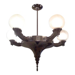 Austrian Secessionist Chandelier For Sale