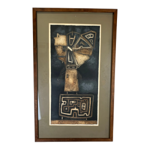 Mid Century Joseph Demarais Artist Proof Etching