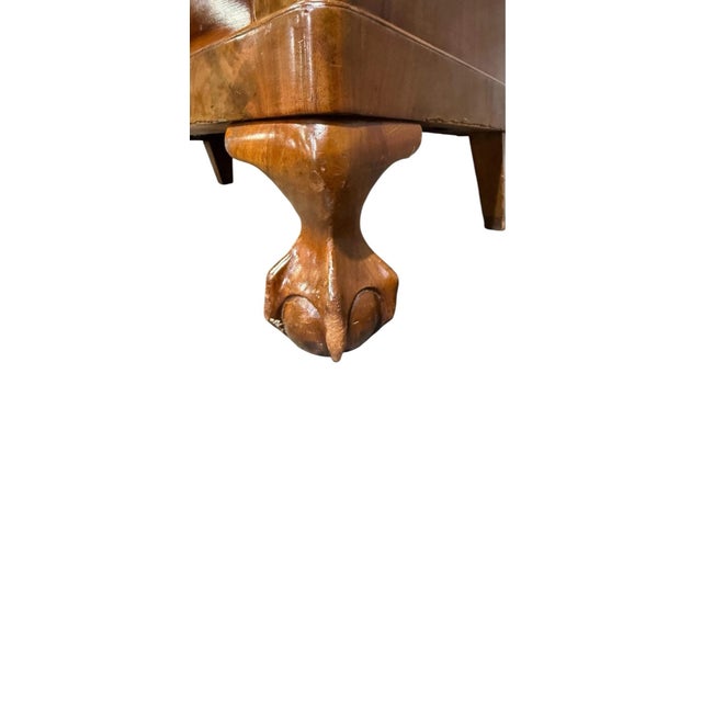 Brown American Empire Tigerleaf Maple Chest of Drawers For Sale - Image 8 of 11
