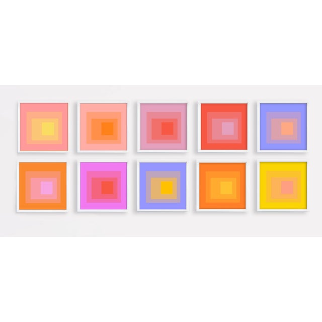 A set of our color study prints in upbeat, vibrant colors in a set of 10. Each print comes with a white border and is...