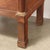 Brown Empire Walnut Bedside Table For Sale - Image 8 of 11