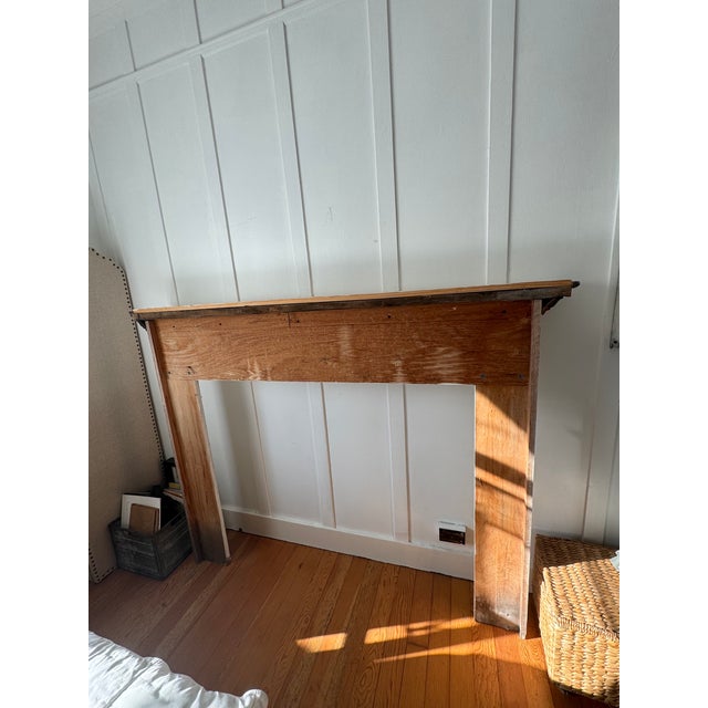 1980s Handmade Vintage Mantel/Fireplace Surround For Sale - Image 5 of 5