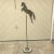 Copper Folk Art Weathervane Style Jumping Horse on Vintage Modified Floor Lamp Base For Sale - Image 4 of 13