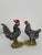 Mid-Century Modern Italian Farmhouse Pottery Chickens, 1960s, Set of 2 For Sale - Image 4 of 14