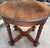 Wood Vintage English Barley Twist Round Side Table For Sale - Image 7 of 11