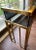 Modern Italian Design Console Table in Brass and Gray Smoked Glass For Sale - Image 3 of 9