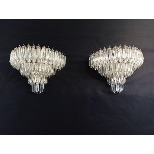 Vintage Murano Wall Sconces, 1990s, Set of 2 For Sale - Image 15 of 18
