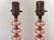 Contemporary 1940s Pair of Pink and Brass Boudoir Accent Lamps - a Pair For Sale - Image 3 of 6