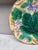 Victorian English Majolica Strawberry & Grapes Plate Wedgwood Circa 1920 For Sale - Image 3 of 4