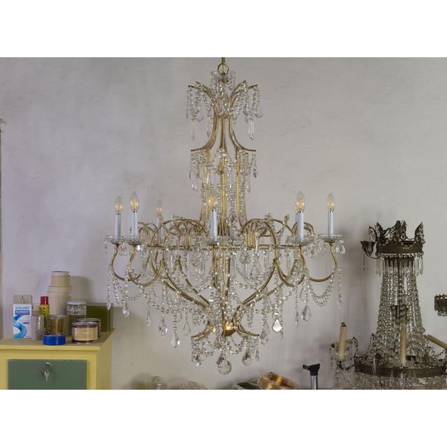 Vintage Chandelier, 1980s For Sale - Image 13 of 16