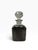 Art Deco Antique Art Deco Sterling Silver Overlay Floral Glass Liquor Decanter For Sale - Image 3 of 6