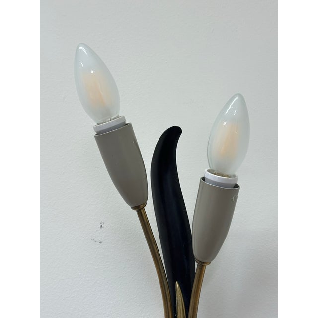 1940s 1940s Wall Light by Einar Bäckström, Sweden, Organic Modern For Sale - Image 5 of 12