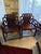 Antique Qing Dynasty Style Hand Carved Solid Rosewood Chairs a Pair For Sale - Image 12 of 12