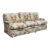 Shabby Chic Floral Printed + Plush Sofa For Sale