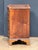 Wood English Bachelor's Small Chest or Bedside Cabinet of Burl Walnut For Sale - Image 7 of 14