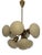 Vintage Bronze Chandelier Sputnik For Sale