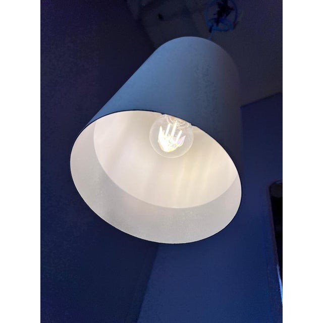 Cylinder Lamp in White by Fog & Mørup For Sale - Image 6 of 11