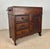 Brown Spanish Oak Sewing Cabinet With Fabric Basket, Early 20th Century For Sale - Image 8 of 18