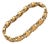 Late 20th Century 18k Bracelet With Mexican 24k Dos Peso Coins For Sale