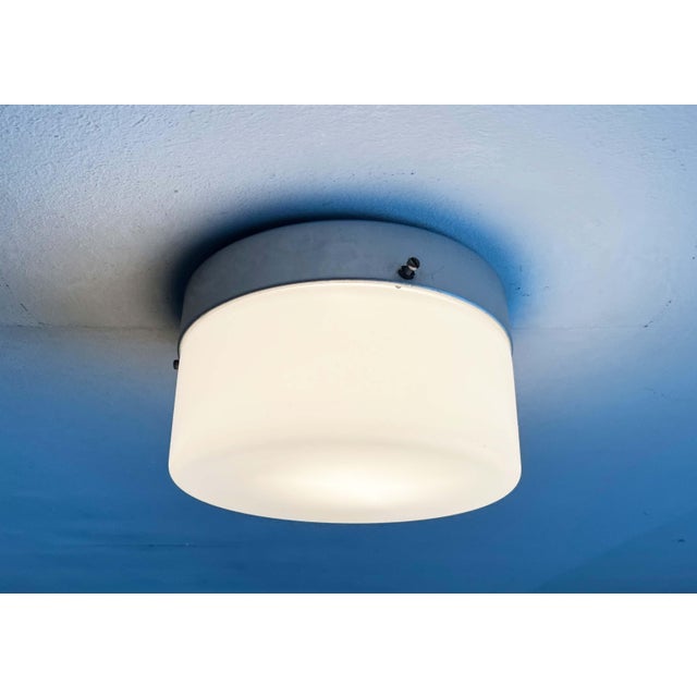 Mid-Century Modern Minimalist Flush Mount from SLO Sähköliikkeiden Oy Finland, 1960s For Sale - Image 17 of 17