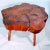 Mid-Century Modern 1960 Live Edge Cypress Side Table For Sale - Image 3 of 12