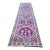 1960s Purple Distressed Herki Runner 2’7x10’ For Sale