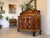 Baroque Marquetry Sideboard in Walnut Veneer, 1890s For Sale - Image 4 of 11