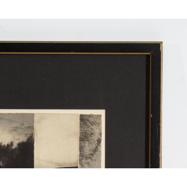 1960s Abstract Watercolor Painting by Le Rouse For Sale - Image 4 of 8