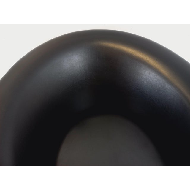 Vintage Scandinavian Swivel Chair in Imitation Leather and Chrome, 1970s For Sale - Image 15 of 16