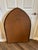 Mid-Century Modern 1970s Vintage Thomasville Furniture Solid Wood Gothic Cathedral Arched Wall Mirror For Sale - Image 3 of 4