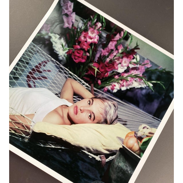 Printmaking Materials "Bond Girl to Be, Ursula Andress" Slim Aarons Getty Images C-Print, Framed 20x20 For Sale - Image 7 of 9