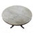Wood Antique Eastlake Carved Walnut Oval Marble Top Table Unsigned C1890 For Sale - Image 7 of 10