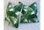 Textile 24" Custom Tailored Tropical Lush Banana Leaf Feather/Down Pillows - Pair For Sale - Image 7 of 9