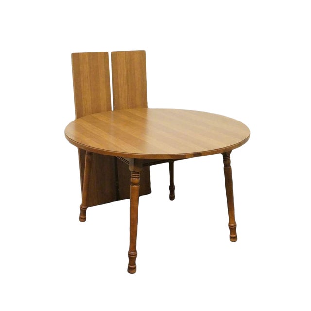 20th Century Traditional Tell City Young Republic Round Dining