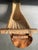Wood Vintage Basque Jai Alai Cesta, Hand-Woven Reed and Leather For Sale - Image 7 of 12